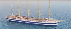 Kreuzfahrtschiff und Großsegler RoyalClipper bei OceanEvent chartern