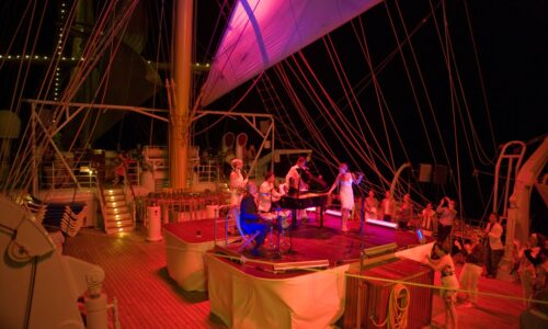 Royal Clipper – five-masted sailing ship for exclusive charter with OceanEvent