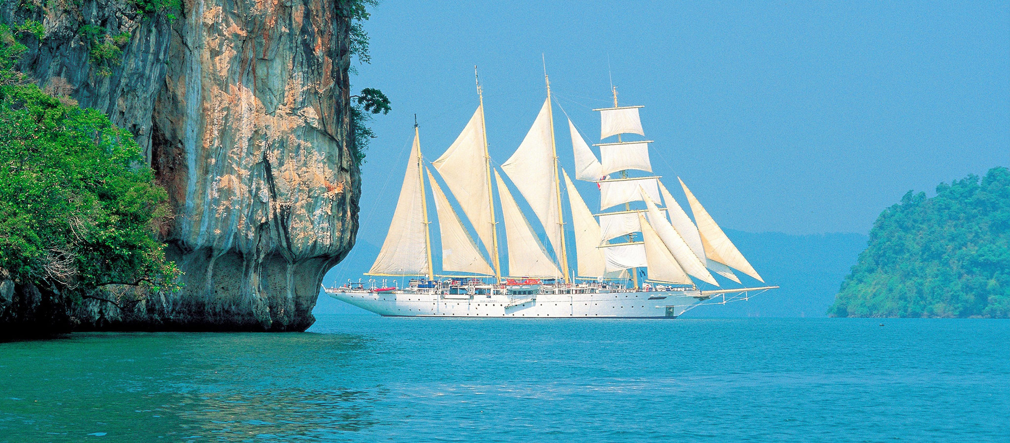 Optisch und mit ihren fantastischen Segeleigenschaften sind Windjammer für maritime Incentives prädestiniert.
