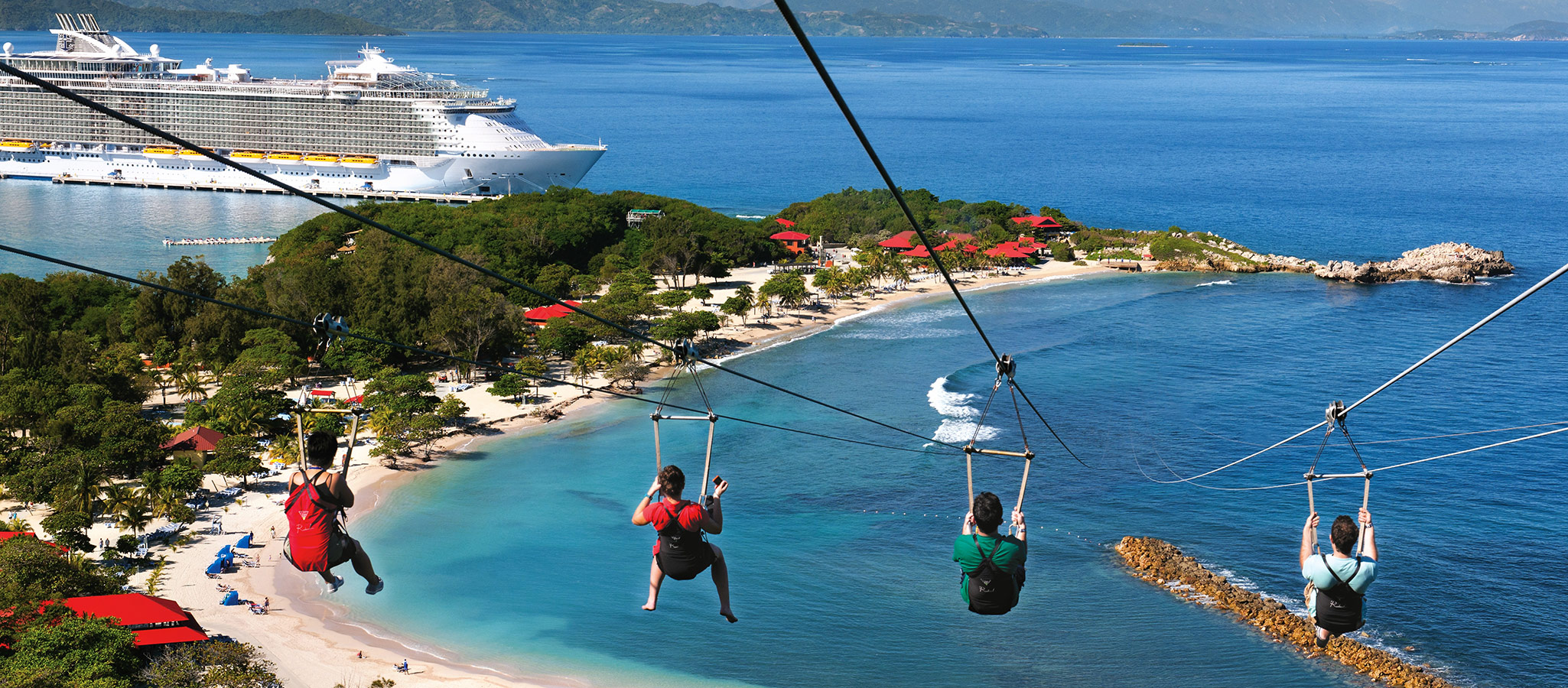 Many ship-owning companies have their own Caribbean island for exclusive use. For your guests, that is where the action and fun goes on.