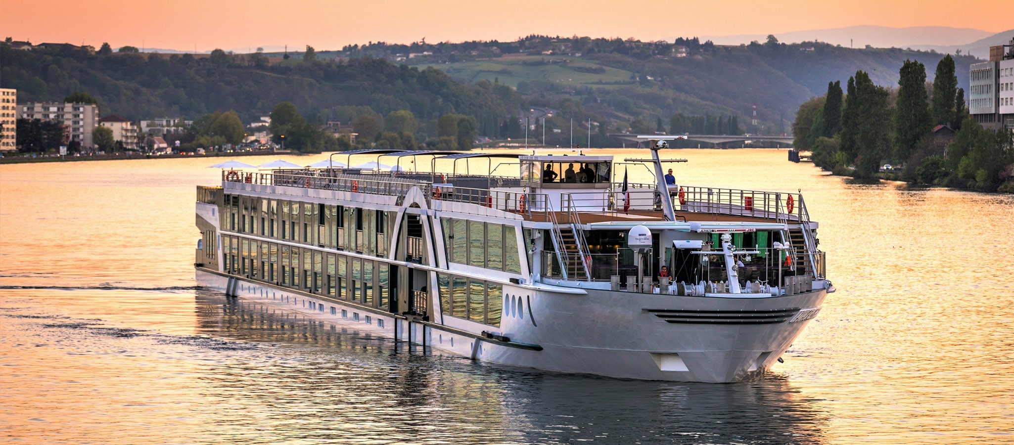 the a river cruise ship