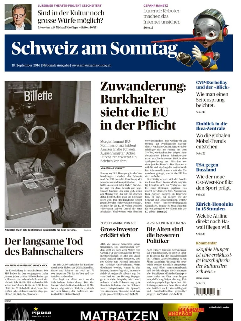 Mit Schweizer Firmen auf hoher See