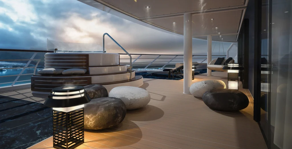 environmentally friendly cruise ship spa