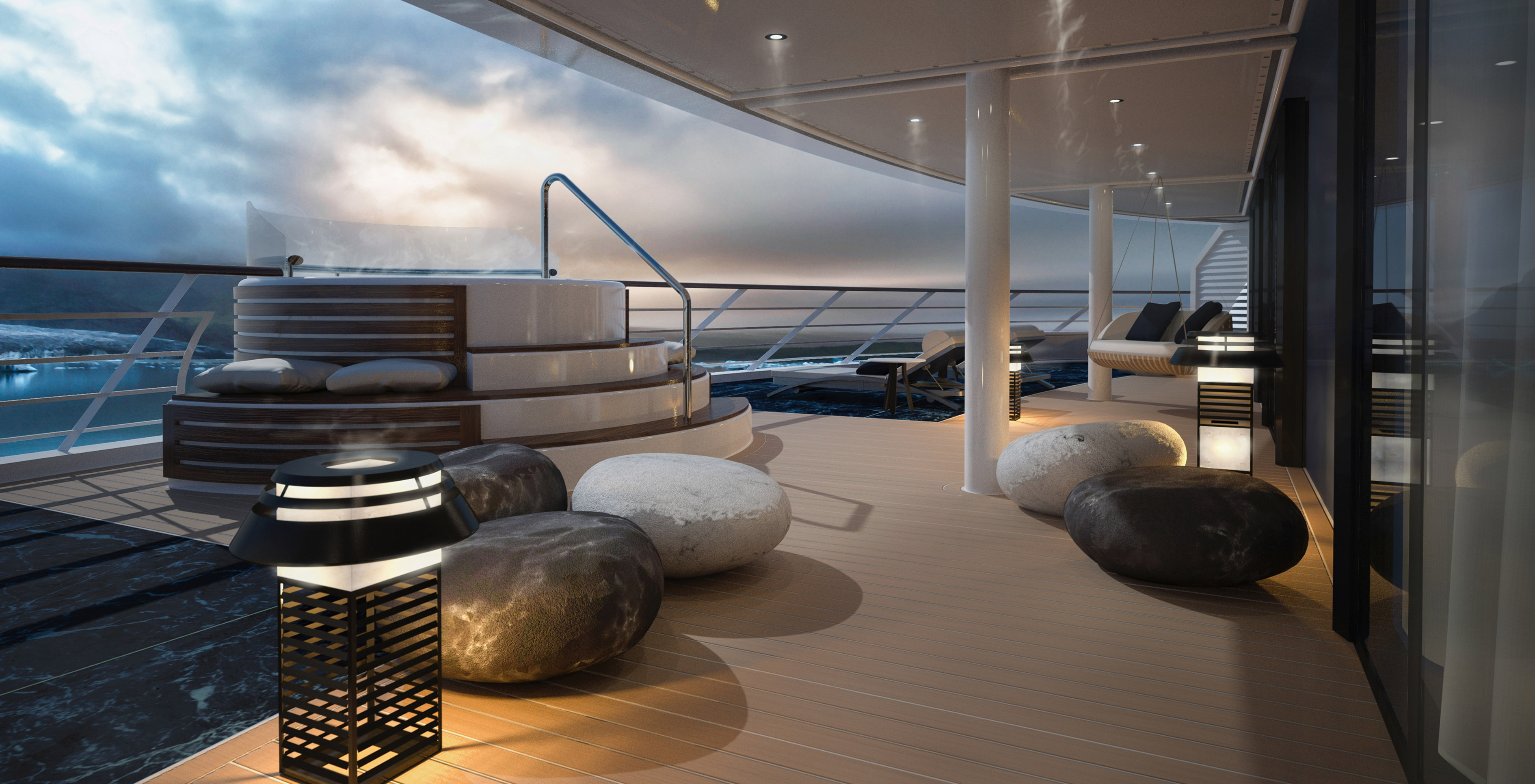 Polar Kreuzfahrtschiff Sauna
