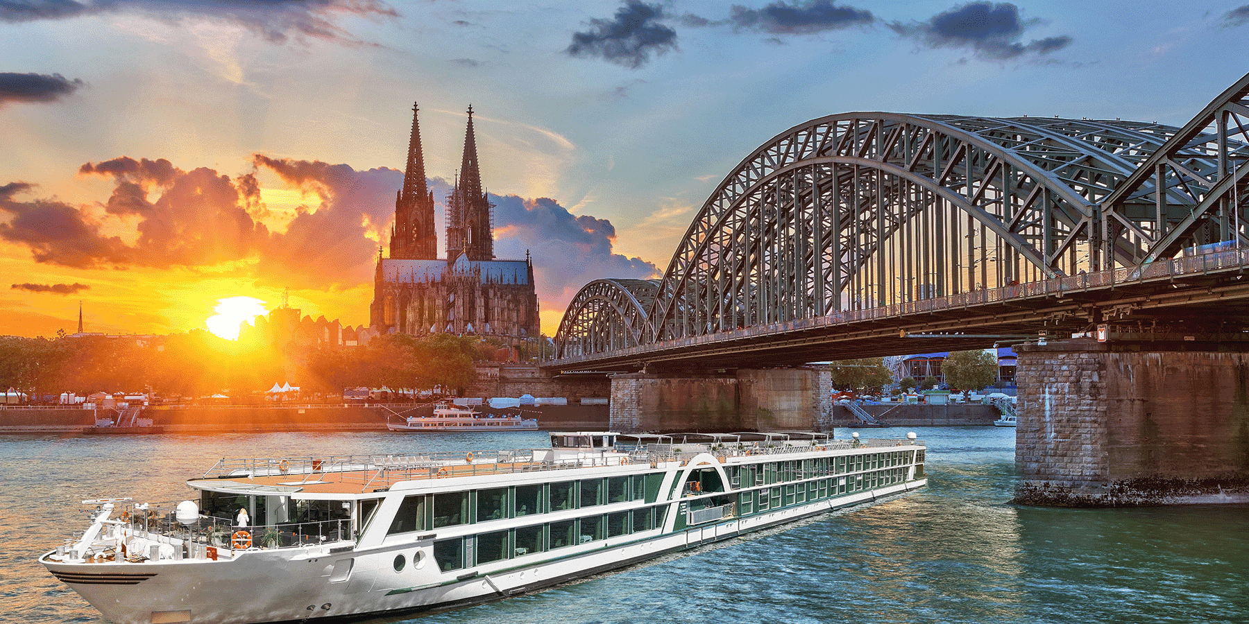 Supermoderne 4-Sterne-Flusskreuzfahrtschiff bis 168 Pax ab Köln Nov 2022