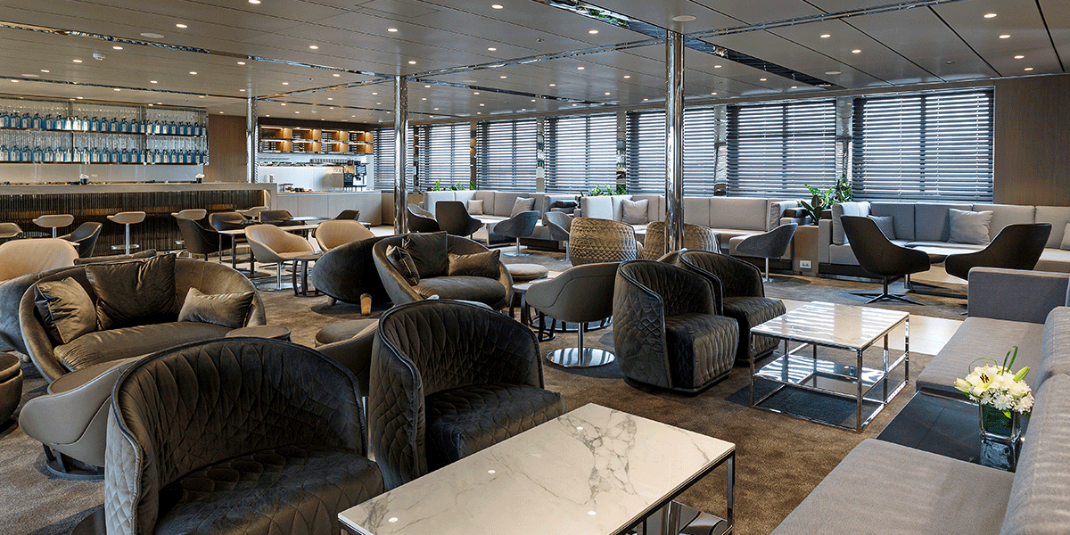 Cruise Yacht Lounge bis 98 Pax 