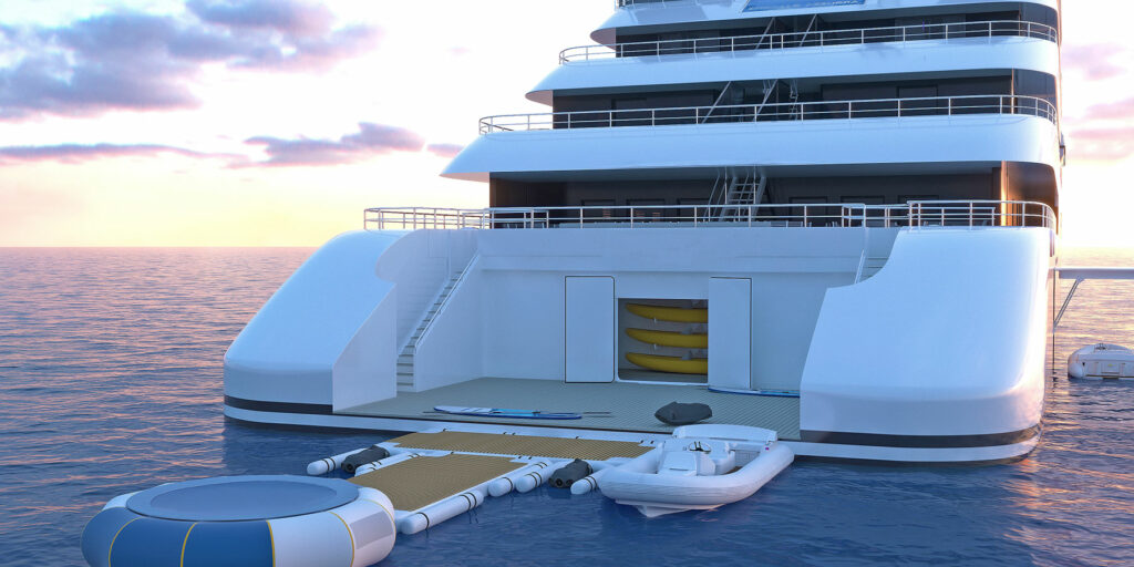 Boutiquekreuzfahrt auf exklusiver Yacht mit OceanEvent - Al Fresco Dining - Marina Plattform