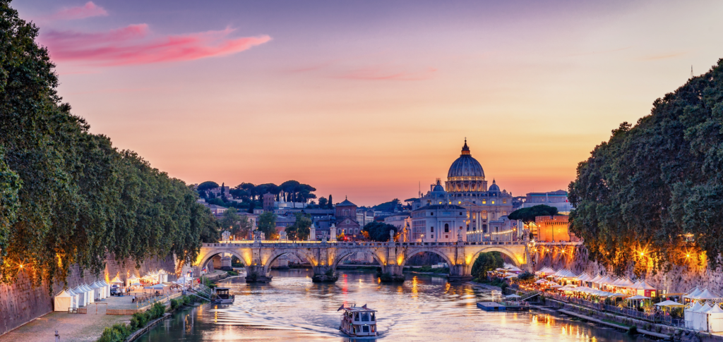 Boutiquekreuzfahrt auf exklusiver Yacht mit OceanEvent - Rom nach Catania - Willkommen in Rom