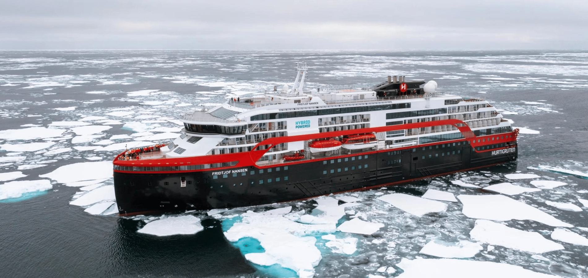 Umweltfreundliche Schiffe - Hurtigruten Expeditions - Fridtjof Nansen