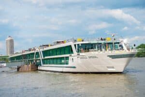 River cruise ship for exclusive charter with OceanEvent
