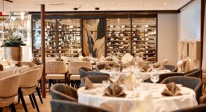Flusskreuzfahrtschiff chartern auf der Donau mit OceanEvent - Flusskreuzfahrtschiff bis 150 pax - Dining