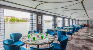 Flusskreuzfahrtschiff chartern auf der Donau mit OceanEvent - Flusskreuzfahrtschiff bis 160 pax - Dining
