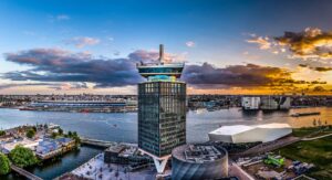 Riverboat charter on the Rhine with OceanEvent - A'dam Lookout