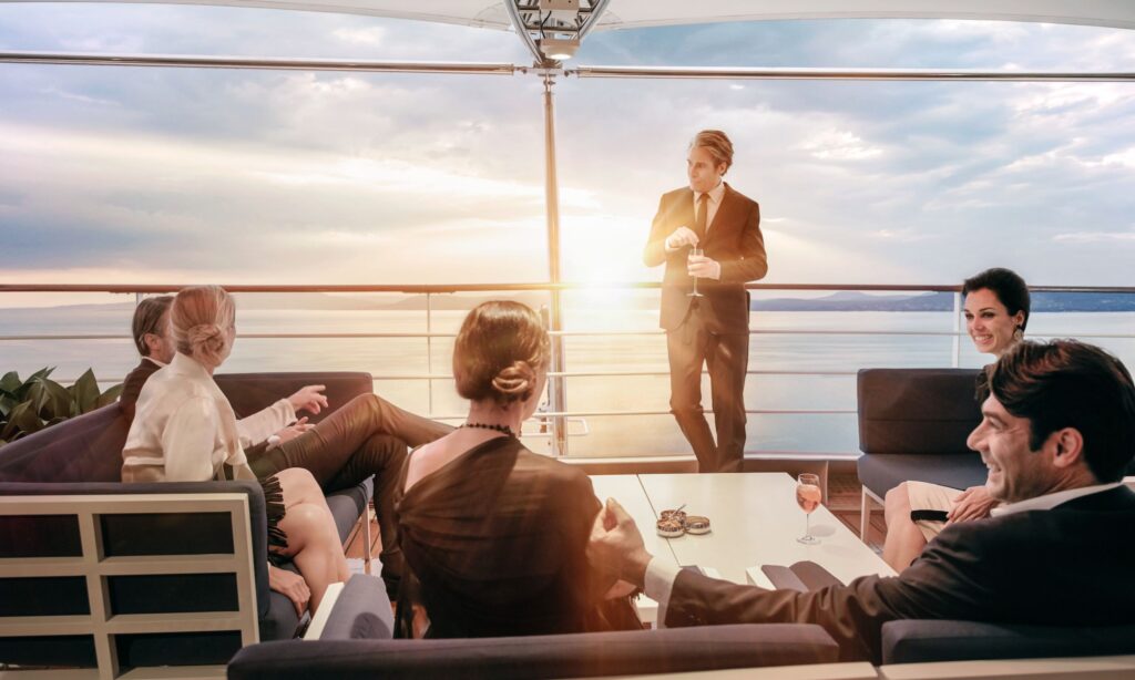 Kreuzfahrtschiff mieten für Firmenevents exklusiv mit OceanEvent - von 30 bis 6000 Gäste - 100% Privatsphäre