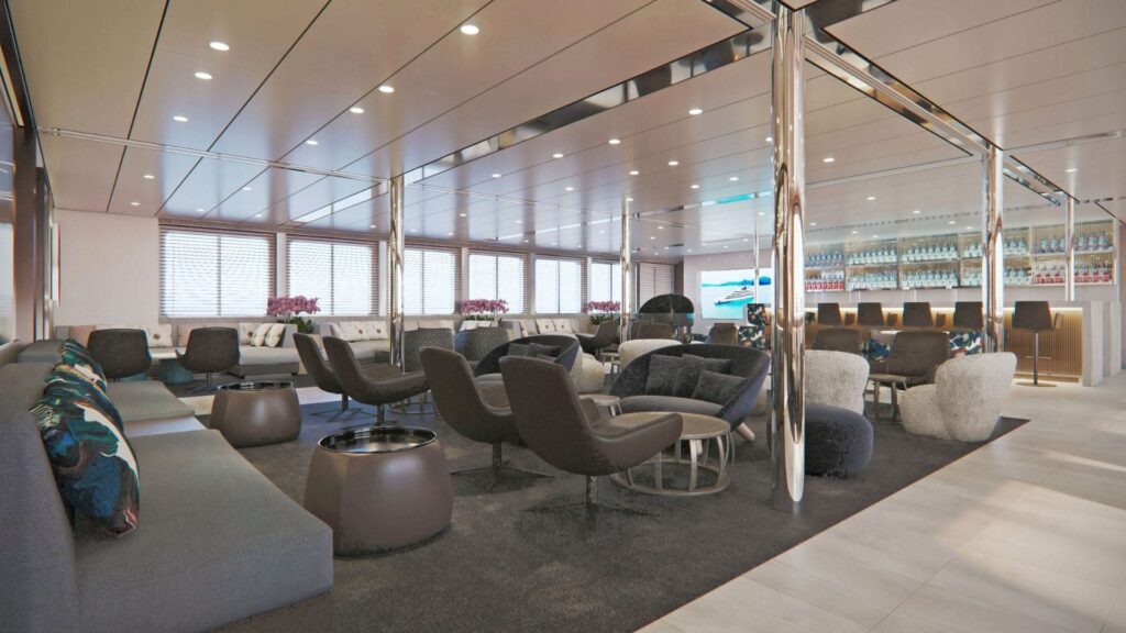 Private cruise - Rom-Catania - Lounge