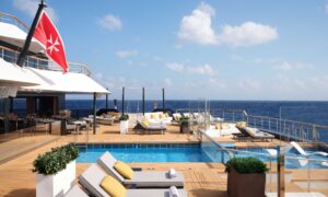 Ritz Carlton Yacht EVRIMA - Private Charter with OceanEvent - Mediterranean - Pool Deck
