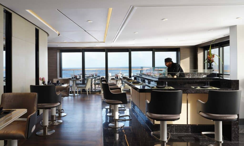 Ritz Carlton Yacht EVRIMA - Private Charter with OceanEvent - Mediterranean - Talaat Nam Restaurant