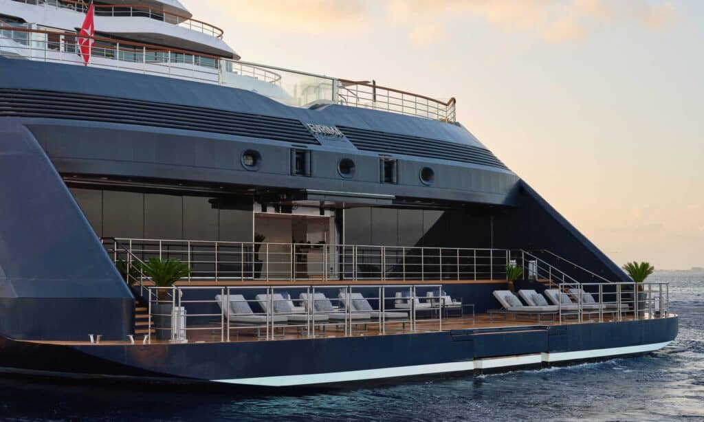 Ritz Carlton Yacht EVRIMA - Private Charter with OceanEvent - Mediterranean - The Marina