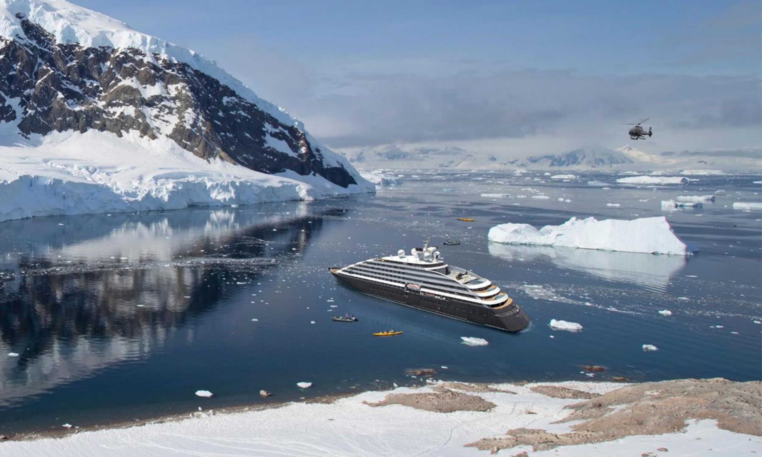 Incentive Reise als Expeditions-Kreuzfahrt mit OceanEvent bis 200 Pax in die Arktis / Antarktis - Ihre Entdeckungsjacht