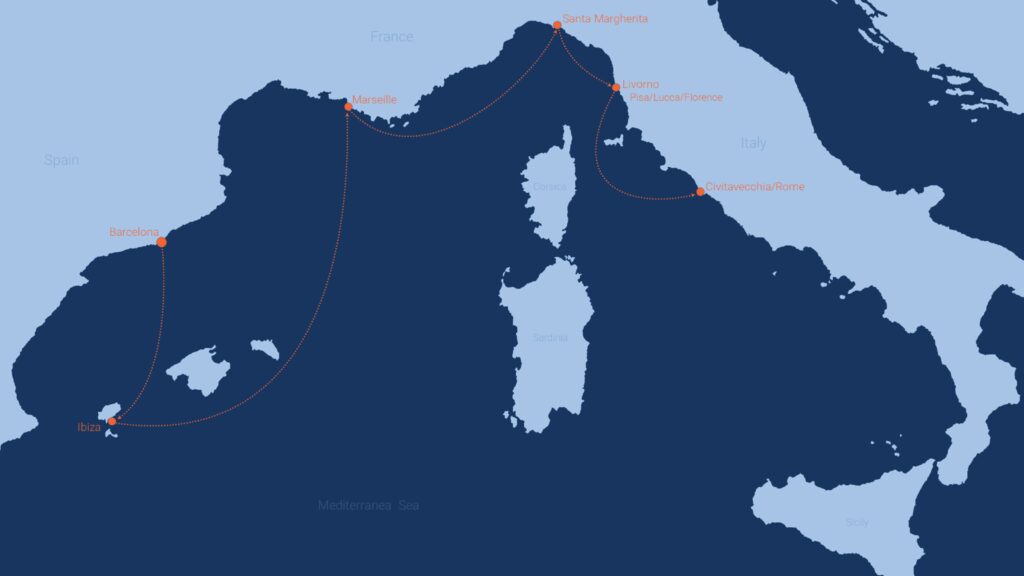 Incentive for employees with up to 3250 pax_5N Routing Barcelona to Rome