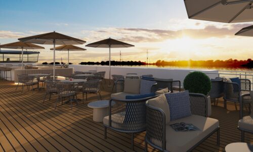 Flusskreuzfahrtschiff chartern auf der Donau mit OceanEvent