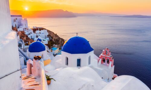 Firmen-Retreat bis 640 Gäste mit OceanEvent - Santorini
