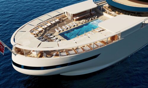 Four Seasons Yacht Chartern – Exklusiv bei OceanEvent – Für bis zu 186 Gäste.