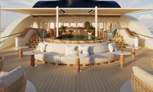 Four Seasons Yacht Chartern – Exklusiv bei OceanEvent – Für bis zu 186 Gäste.