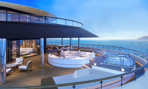 Four Seasons Yacht Chartern – Exklusiv bei OceanEvent – Für bis zu 186 Gäste.