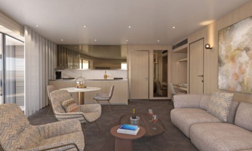 Charter Emerald Kaia for up to 128 guests | Exclusively with OceanEvent