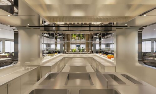 Charter Emerald Kaia for up to 128 guests | Exclusively with OceanEvent