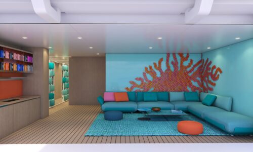 Charter Emerald Kaia for up to 128 guests | Exclusively with OceanEvent