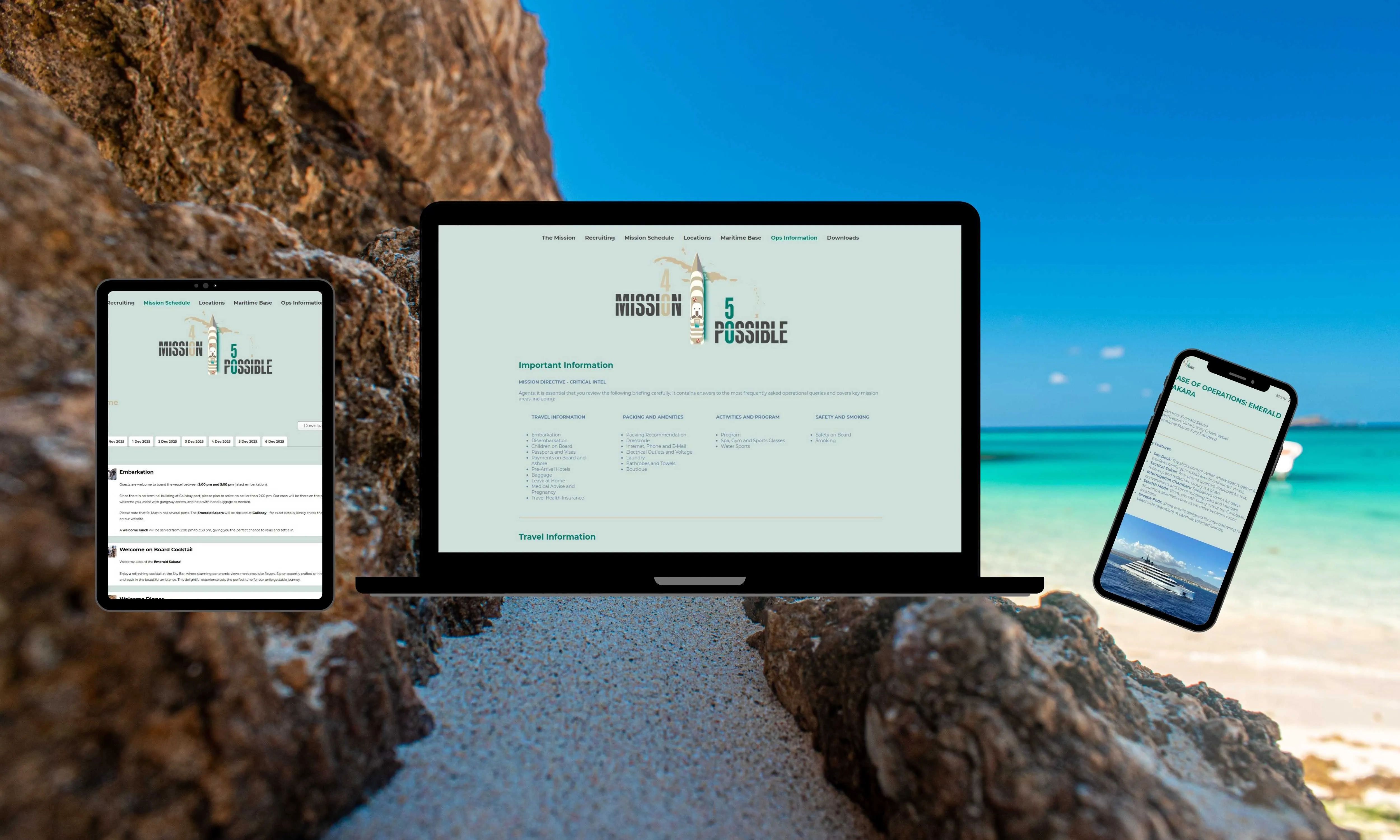 Event on a Cruise Ship – Process & Options 