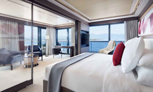 Private EVRIMA charter Greece at OceanEvent