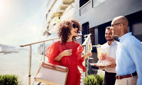 Private EVRIMA charter Greece at OceanEvent