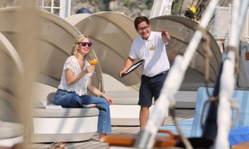 Charter Sea Cloud Spirit for up to 136 guests at OceanEvent