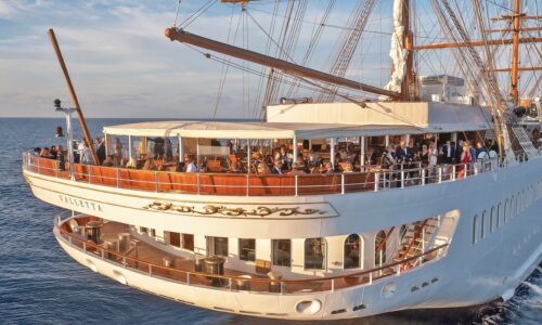Charter Sea Cloud Spirit for up to 136 guests at OceanEvent
